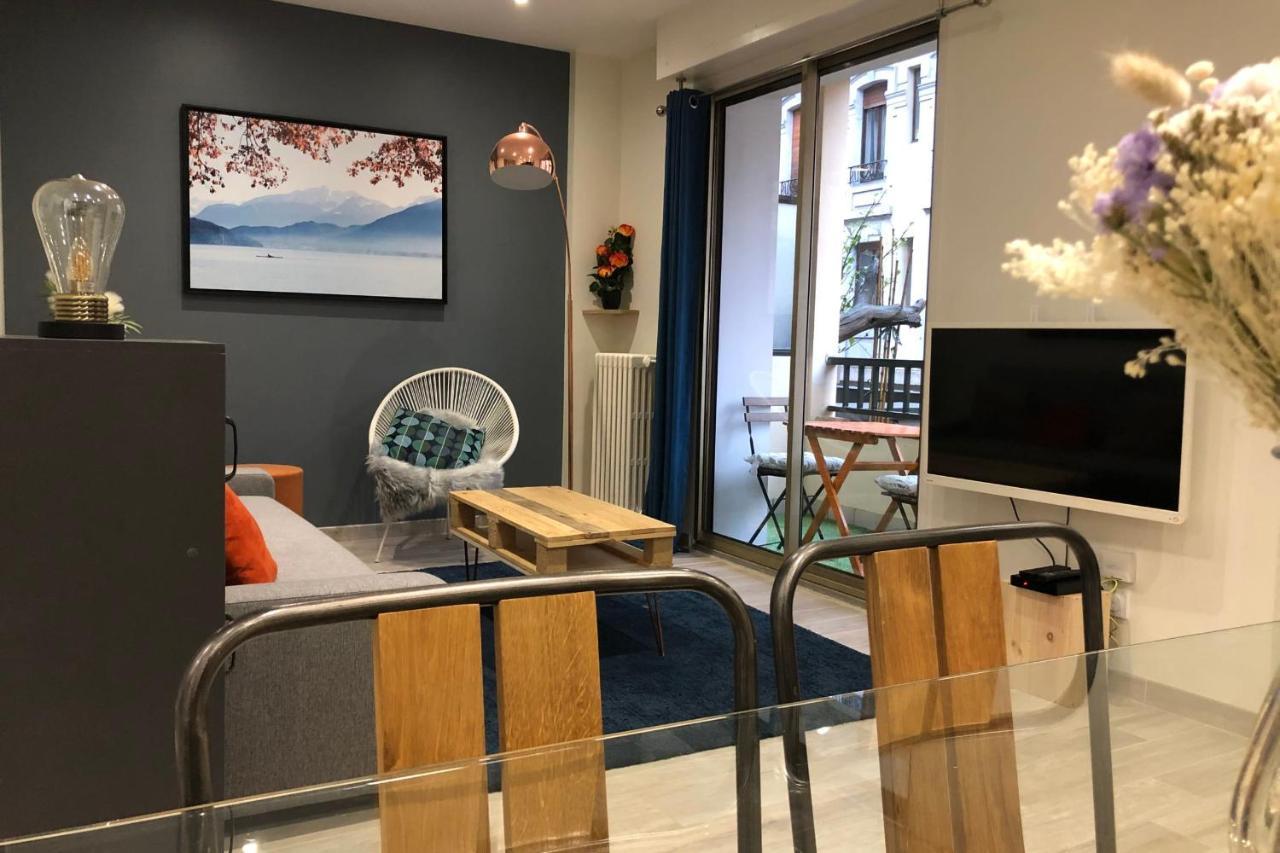 Modern Apartment 1Room Canal Terrace Lake 400M Annecy Luaran gambar