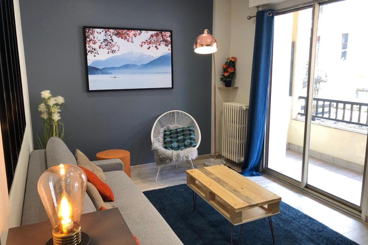 Modern Apartment 1Room Canal Terrace Lake 400M Annecy Luaran gambar