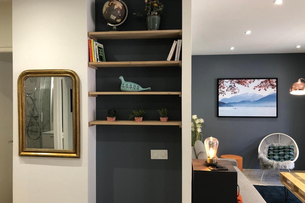 Modern Apartment 1Room Canal Terrace Lake 400M Annecy Luaran gambar